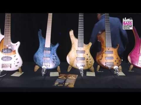 Marleaux Bass Guitars at the London Bass Guitar Show 2017