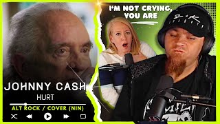 JOHNNY CASH &quot;Hurt&quot; (Cover - Nine Inch Nails)  // Audio Engineer &amp; Wifey 🥷🏻 React