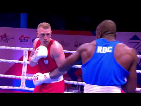 Round of 16 Cruiserweight 86kg RED VIKTORZAK Sebastian POL   BLUE LUTEKE Christopher COD