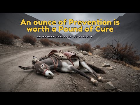 An ounce of Prevention is worth a Pound of Cure #inspiration #inspirational #story