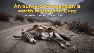 An ounce of Prevention is worth a Pound of Cure #inspiration #inspirational #story
