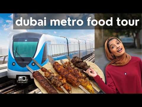 Dubai Food Tour by Metro? Kebabs, Mandi, Shawarma!