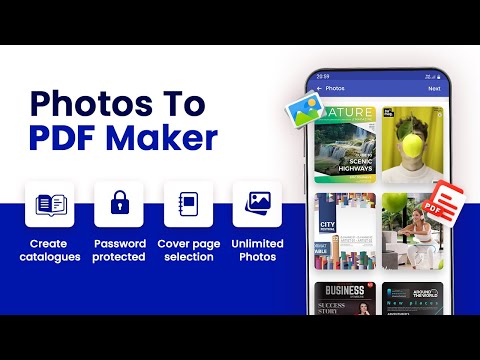 Photos to PDF: Image PDF maker video