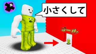 大きさを変えられるロブロックスでチーター出現した (Roblox)