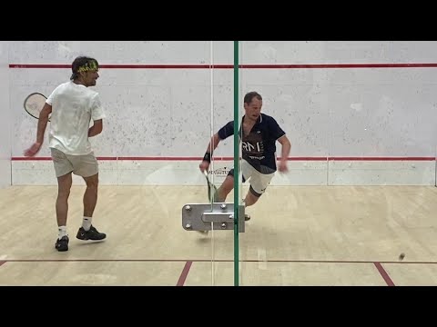 Former World # 1 Gregory Gaultier v 3 Time Canadian Squash Champion Shawn Delierre