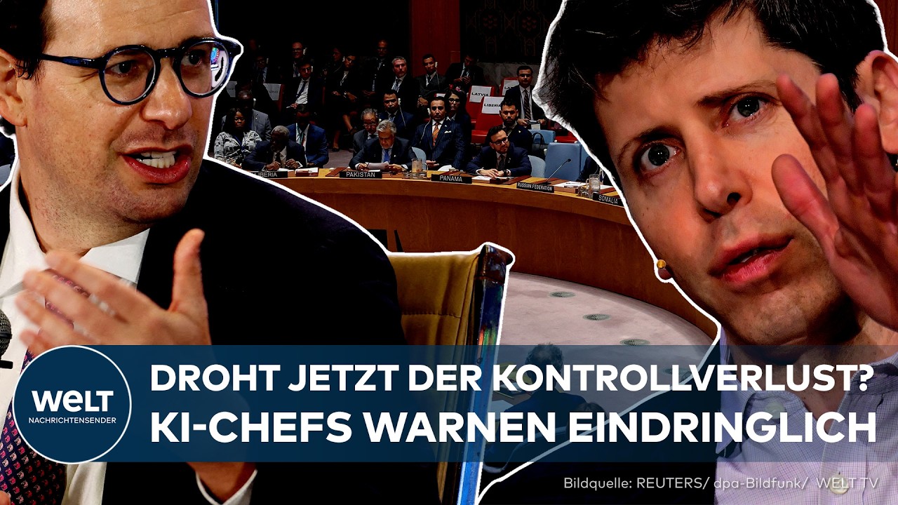 KÜNSTLICHE INTELLIGENZ: Sam Altman und Dario Amodei schlagen Alarm – was jetzt auf dem Spiel steht