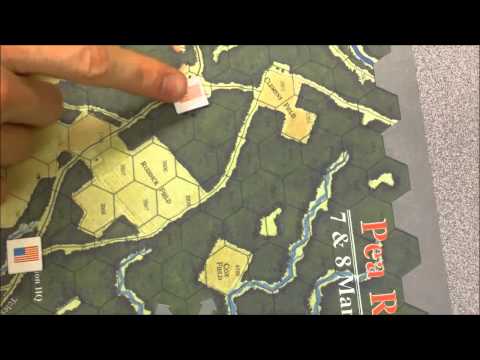 Across Five Aprils board game part 1