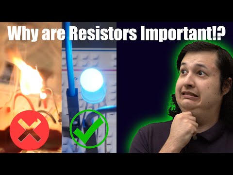 WHAT ARE RESISTORS?! Why the resistor is so important to electrical circuits and how does it work?