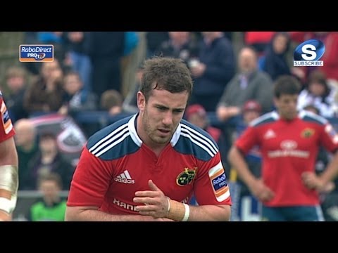 JJ Hanrahan 1st Penalty - Edinburgh v Munster 3rd May 2014