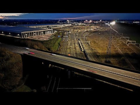 HS2 - Basford Hall Yard, Crewe - DJI Mini 3 Pro