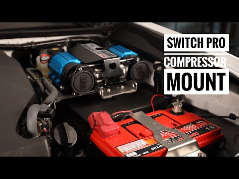 Toyota Tacoma Switch Pro & ARB Air Compressor Mount | Rago Fabrication