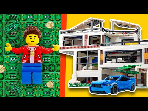 Ich habe ein LEGO-Traumhaus aus 1.000.000 LEGO-Steinen gebaut | FUNZ Bricks