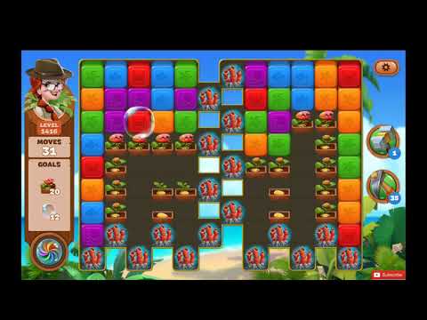 Lost Island Blast Adventure Level 1416 NO BOOSTERS - A S GAMING ✔