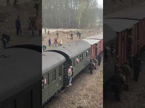 04 2019 Pociąg repatriantów atakowany przez Werwolf Jemielna