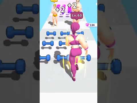 Muscle Girl Race Gameplay #IBot