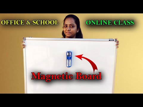 Ceramic magnetic board white /green 8x4, frame material: pre...