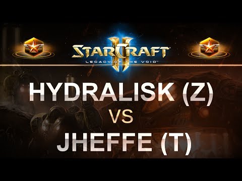 StarCraft 2 - LOTV 2017 - jheffe (T) v Hydralisk (Z) on Odyssey LE