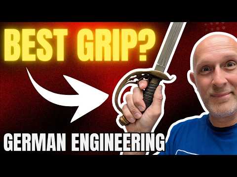 DON'T MENTION the WAR! Were German SWORD GRIPS the BEST?