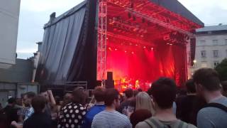 The Cribs - Burning for No One at Millennium Square in Leeds on 22 July 2016