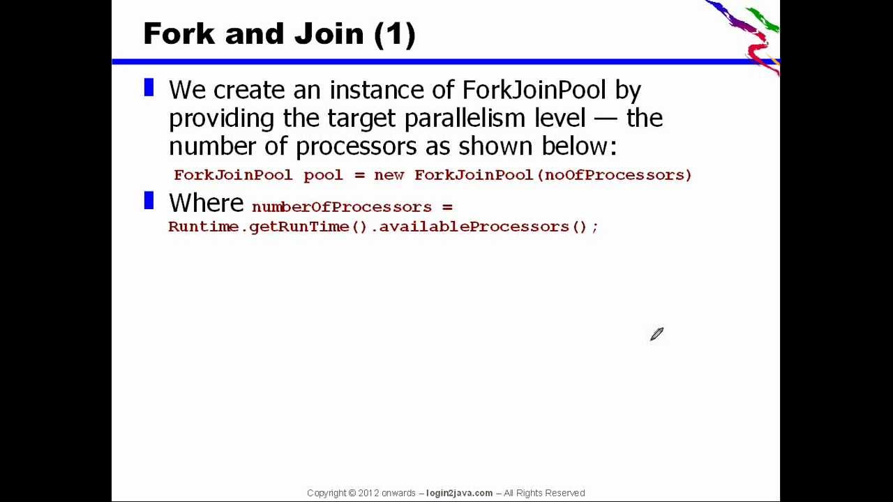 Fork and Join