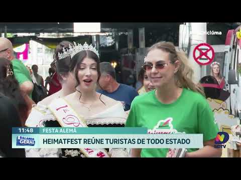 Heimatfest reúne público e celebra cultura em Forquilhinha