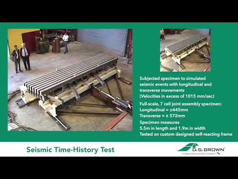Seismic Time-History and Constant Amplitude Tests - Maurer System™ | D.S. Brown