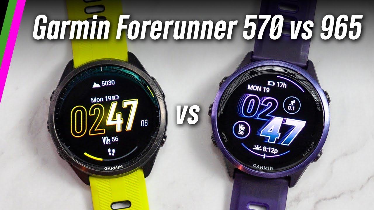 Garmin Forerunner 570 vs 965 // An Easy Choice?