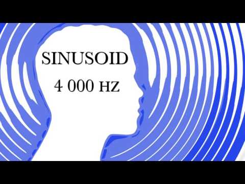 Tinnitus help - Sinusoidal wave 4 000 HZ