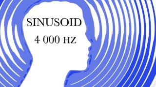 Tinnitus help - Sinusoidal wave 4 000 HZ