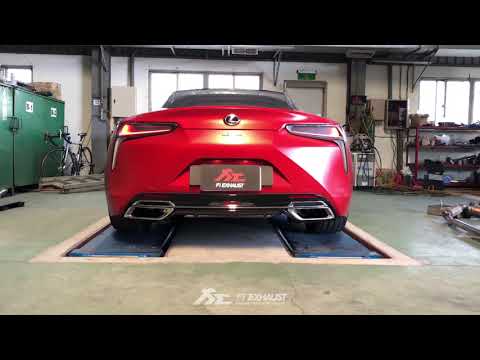 Lexus LC500 Exhaust Sound X Fi EXHAUST