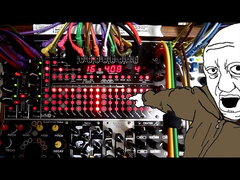 WMD Metron Sequencer Eurorack Drum Workflow