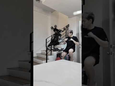 Nahulog Stroller ni Oppa  Prank