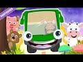 Wheels On The Bus Go Round And Round Nursery Rhymes For Children