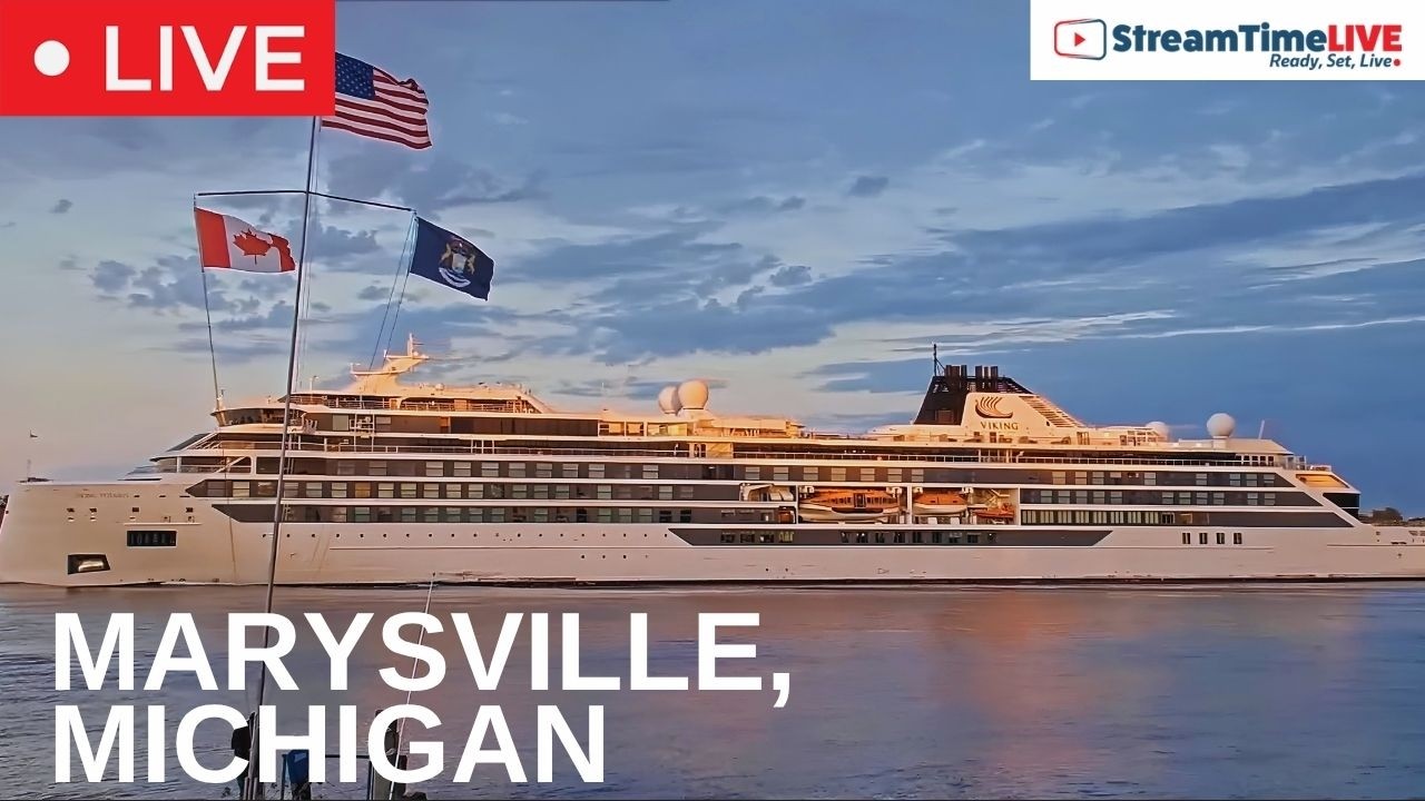 Live webcam view of St. Clair River Waterfront