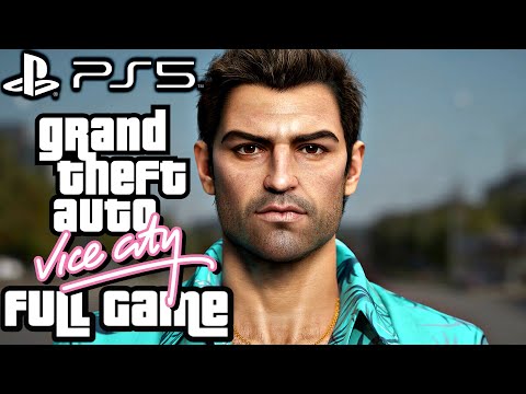 GTA VICE CITY PS5 Gameplay Walkthrough FULL GAME (4K 60FPS)