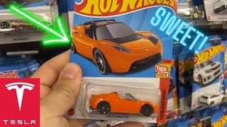Found the Tesla Roadster Hot Wheels Car!