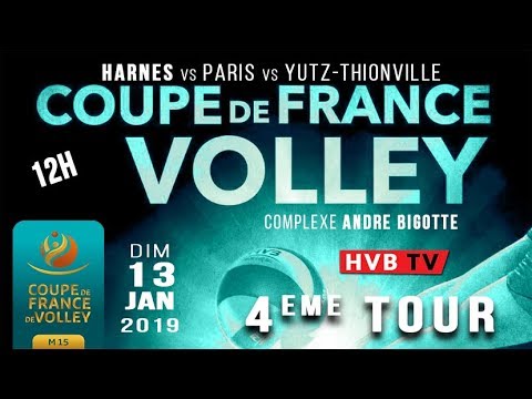 CDF M15 : Paris UC  - ASVB Yutz Thionville (4e Tour - Poule E)