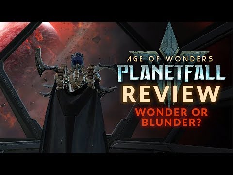 AGE OF WONDERS: PLANETFALL | REVIEW - Wonder or Blunder? (PC Sci-Fi Strategy Game 2019)