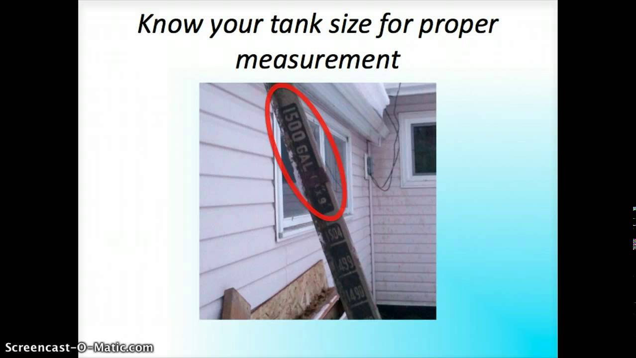 How to dip a fuel tank