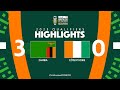Zambia🆚 Côte d'Ivoire | Highlights - #TotalEnergiesAFCONQ2023 - MD5 Group H