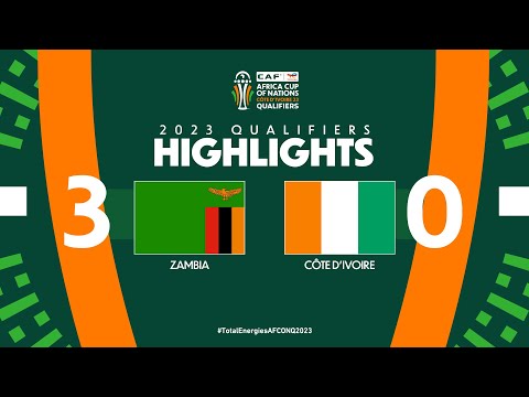Zambia🆚 Côte d'Ivoire | Highlights - 