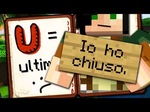 U come ULTIMO EPISODIO - Alfabeto in Minecraft ITA T-Z