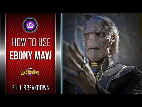How To Use [ BUFFED ] EBONY MAW Easily | Full Breakdown | Marvel Contest Of Champions