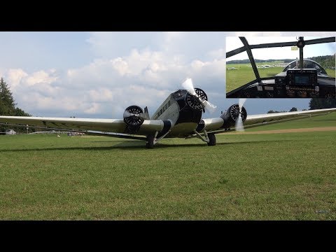 How is it to fly the Junkers Ju 52