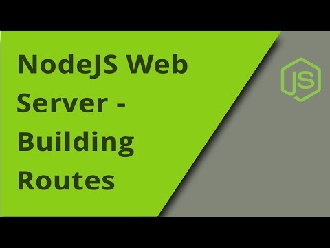 NodeJS Server How to Build Routes without Express