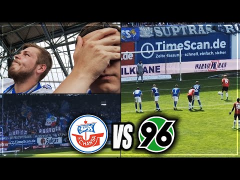 ELFMETER FRUSTRATION... STADIONVLOG: Hansa Rostock - Hannover | Chancenverwertung... | Stadion Vlog