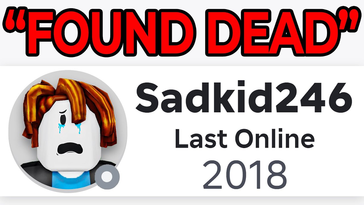 This Roblox Player Died...
