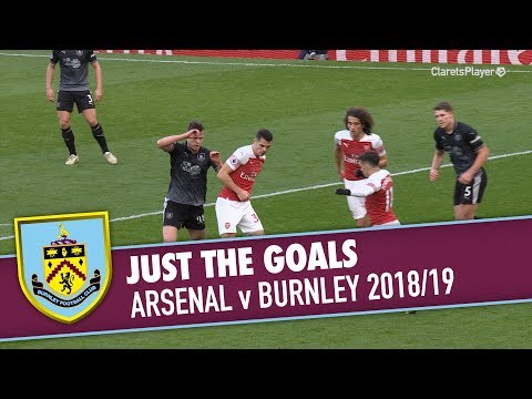 JUST THE GOALS | Arsenal v Burnley 2018/19