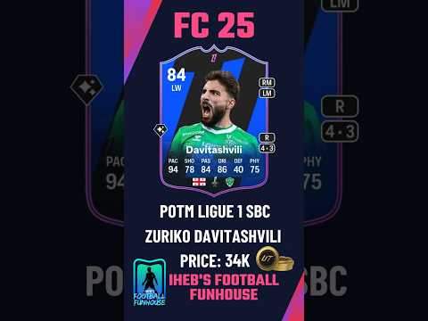 Unlock POTM Davitashvili in FC 25! Save Big & Build Your Squad! 🎮🔥