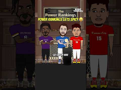 Lamar Jackson Tries To Kick Josh Allen Out Of Power Ranking 😂 Ravens Vs Bills WYG #nfl #nflnews